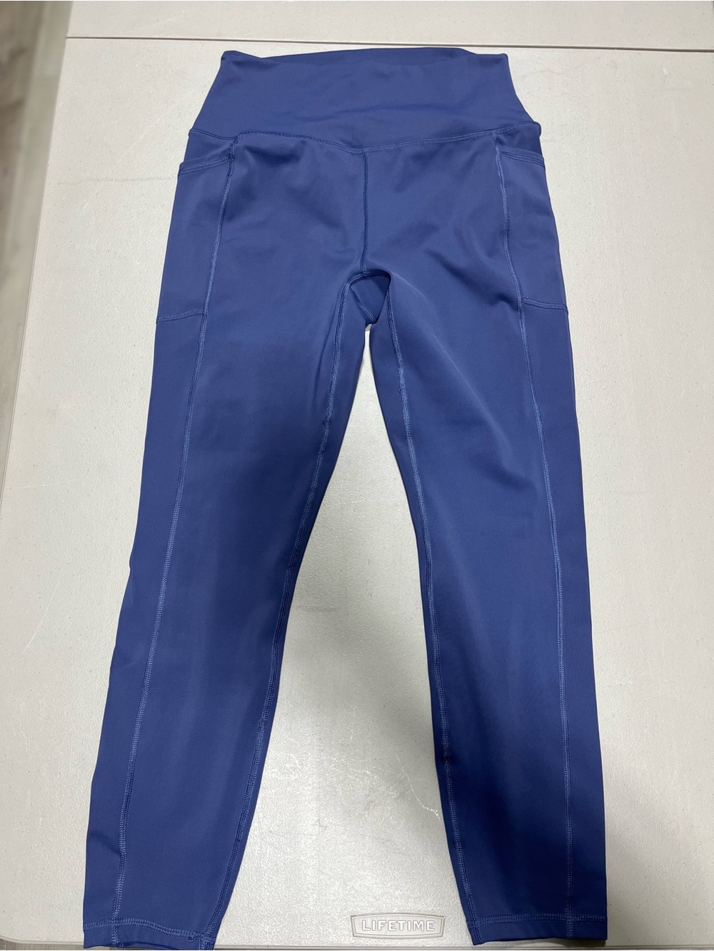 RBX Navy High-Waist Performance Track Pants